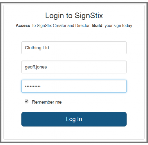How do I change my password in SignStix